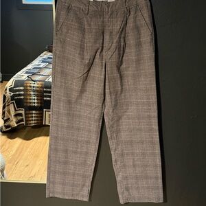 BRIXTON plaid trousers
